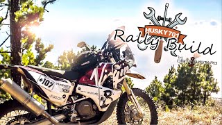 Husqvarna 701 Rally Kit Build Part 3  Dirty Bastard VLog  S1E12 [upl. by Garges]