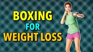 Top 10 Exercises  Boxing For Weight Loss [upl. by Akcebar69]