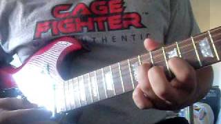 How to play Synyster Gates new live clean solo arpeggio lesson tutorial Pt 1 WITH TABS [upl. by Sherburn545]