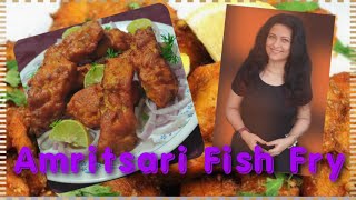 Fish Fry Recipe  Amritsari Fish Fry Recipe  Easy Style Fish Fry Recipe  Crispy Fried Fish Recipe [upl. by Allicerp]