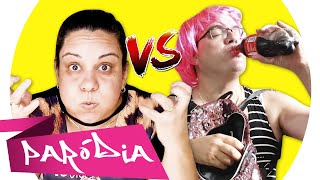 O DUELO DE PARÓDIAS  Some que ele vem atrás Anitta VS Invocada Ludmilla  Ripa na Chulipa [upl. by Ingeberg125]