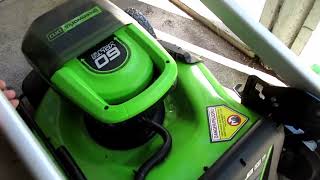 Greenworks Pro 60V 21 Inch Brushless Self Propelled Lawn Mower 40Ah Battery Review [upl. by Lanos]