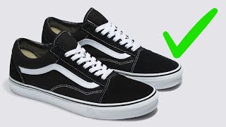 Come allacciare le scarpe senza far vedere i lacci Vans Old Skool [upl. by Macdonell]