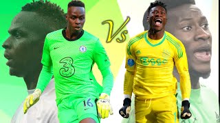 Edouard Mendy Vs André Onana• Saves 2022 HD 1080i [upl. by Andra]