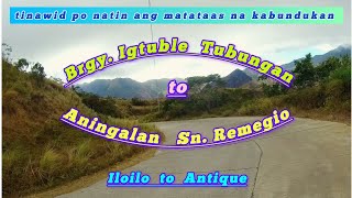 MotoTrip 2024 quotIgtuble  Tubungan to Aningalan  San Remegioquot From Iloilo to Antique [upl. by Lleder]