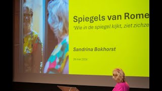 Boekpresentatie Sandrina Bokhorst Spiegels van Rome 26 mei 2024 [upl. by Ainnos663]