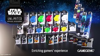 STAR WARS™️ Unlimited  Gamegenic Accessories  Announcement [upl. by Aerdnod]