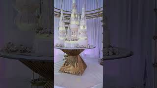 A Fairytale Wedding Sweetheart Table amp Wedding Cake  Royal Luxury Events [upl. by Kelli]