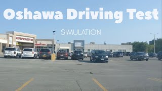 Oshawa G Test Route Drive Test Simulation LATEST 2023 [upl. by Dennett732]