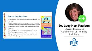 The difference between decodable books leveled books and authentic books  Dr Lucy Hart Paulson [upl. by Selmore]