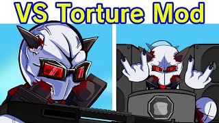 Friday Night Funkin  VS Mag Agent Torture Week FNF ModHard Torture Over Tricky Mod 20 [upl. by Aelem]