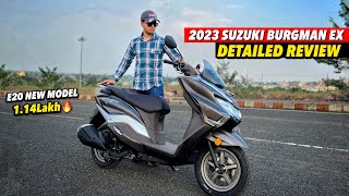 Suzuki Burgman Street 125 EX Review  Price Features Mileage [upl. by Ursulette]