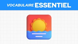 Le vocabulaire essentiel en anglais 🌅 [upl. by Rinum]