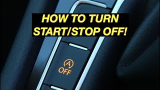 How To DISABLE StartStop  OBDeleven Pro Coding  Volkswagen Golf R MK7 [upl. by Lulita306]