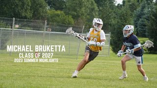 Michael Bruketta 2023 Summer Highlights  Class of 2027 [upl. by Zitella]