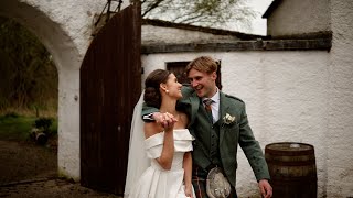 Logie Country House Wedding Adrienne and Joe [upl. by Aytida]