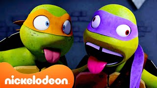 TMNT Las Tortugas Ninja  ¡20 minutos de los MEJORES momentos de Mikey y Donnie 🧡💜  Nickelodeon [upl. by Asillim]