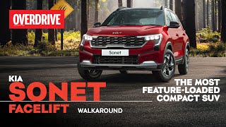 2024 Kia Sonet facelift walkaround  still fully packed OVERDRIVE [upl. by Haroldson221]