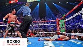 Juan Manuel Marquez vs Manny Pacquiao 4 El brutal KO [upl. by Hameean]