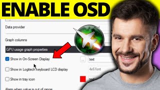 How To Enable OSD in MSI Afterburner  Full Guide [upl. by Wilber]