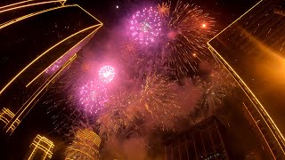 4K Dragon Fireworks  Rockwell Surprise Christmas Fireworks 2020 [upl. by Essinger]