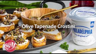 Olive Tapenade Crostini Recipe [upl. by Len]