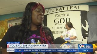 ‘You Eat I Eat’ food pantry serves the Sun City [upl. by Ovatsug365]