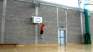 Ireland  School Teacher Shows Off Amazing Basketball Skills [upl. by Aicercal]