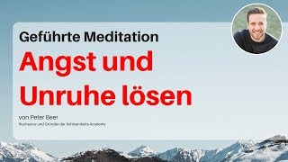 Geführte Meditation Angst und Unruhe lösen  tiefes Urvertrauen erfahren [upl. by Oruhtra]