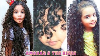 🙆‍♀💓COMO CUIDAR Y PROTEGER EL CABELLO RIZADO DE LAS MÁS PEQUES CON ESTE REMEDIO [upl. by Lupee]