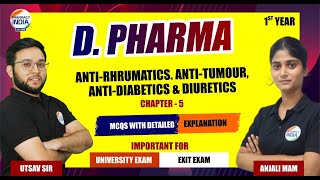 Pharmacognosy MCQS  Chapter  5  AntiTumor  Anti  Diabetics  Diuretics  Chapter  5 [upl. by Cynthia]