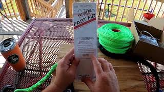 Stegodon synthetic winch rope Dyneema steel cable replacement [upl. by Ayna806]