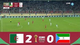 Algeria vs Equatorial Guinea 20  2025 Africa Cup of Nations Qualifiers  Match Highlights [upl. by Nuahsel]