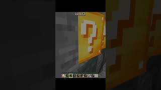 MINECRAFT BUT EVERY ORE BLOCK IS LUCKY BLOCK minecraftminecraftjava [upl. by Arlyn]