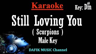 Still Loving You Karaoke Scorpions Male Key Dm  Low key [upl. by Pompei]