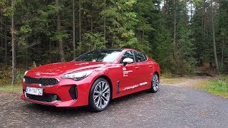 2017 Kia Stinger 20 TGDI 255 KM Test PL  Walkaround  Prezentacja [upl. by Nassah]