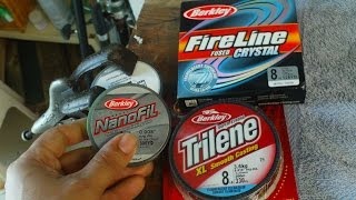 Fishing Line Strength Test  Berkley FireLine Nanofil Stren XL  8 lb Test [upl. by Nnyleimaj941]