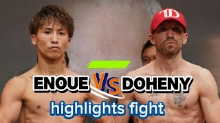 enoue vs doheny highlights fight [upl. by Arawaj209]