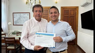 Con aporte provincial Río Colorado ejecuta relevante obra para la comunidad [upl. by Tongue]