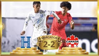 ⚽ Honduras 2  2 Canadá ⭐ CONCACAF ⚽ NARRACIÓN CC BY 30 [upl. by Hamforrd]