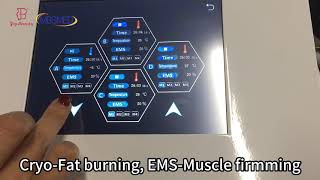 EMS Cryo Plate Slimming Machinetreatment [upl. by Tonry870]