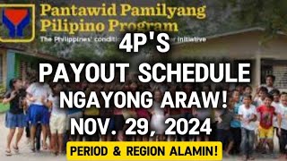 ✅4PS PAYOUT SCHEDULE NGAYONG ARAW NA NOVEMBER 29 2024 PERIOD amp REGION ALAMIN [upl. by Aloel]