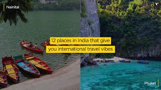 12 places in India that gives international vibes  Veena World [upl. by Ibocaj514]