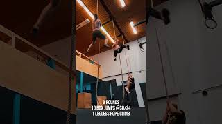 Rope climb workout [upl. by Redliw]