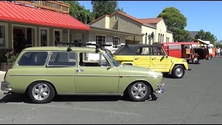 Lakeport Volkswagen Show 2018  California VWs by the Lake [upl. by Akirdnas]