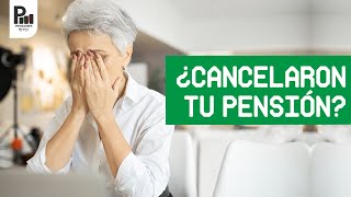 ¿Cancelaron tu pensión porque no has sacado el dinero del banco Lo puedes solucionar [upl. by Engelhart]