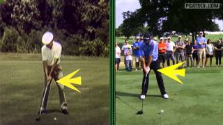 SwingVision Ben Hogan amp Jason Dufner at the Crowne Plaza Invitational [upl. by Ecinna]