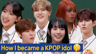 Knowing Bros Why I became a Kpop idol🙄 Dita Natty Zhang hao Seok Matthew Fatou Eddies Story [upl. by Willow]