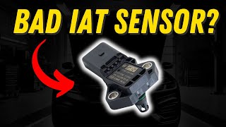 7 SIGNS Your Intake Air Temperature IAT Sensor Is Bad [upl. by Anawit]