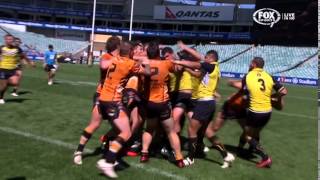 Ron Massey Cup Grand Final 2014 Fight [upl. by Piotr873]